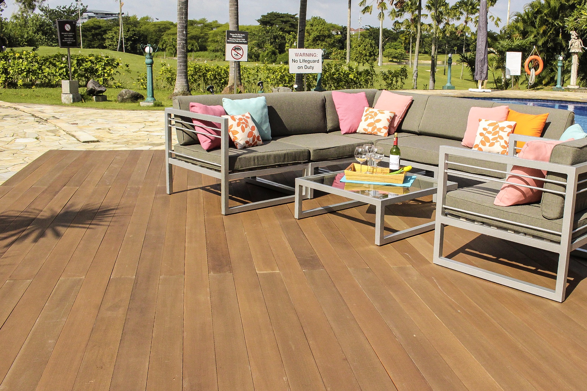 Club House Decking